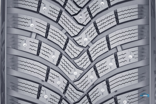 Continental Ice Contact 3 TA 225/45 R19 96T (шип.)