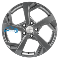 Комплект литых дисков Khomen Wheels KHW1712 (Changan/Geely/Lexus/Toyota) 7x17/5x114.3 ET45 D60.1 gray