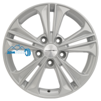 Комплект литых дисков Khomen Wheels KHW1603 (Creta/Seltos) 6x16/5x114.3 ET43 D67.1 f-silver