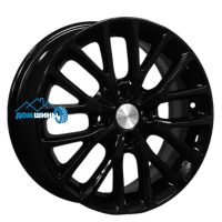 Комплект литых дисков Khomen Wheels KHW1506 (XRay) 6x15/4x100 ET37 D60.1 black