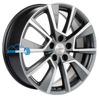 Комплект литых дисков Khomen Wheels KHW1802 7x18/5x114.3 ET50 D54.1 gray-fp
