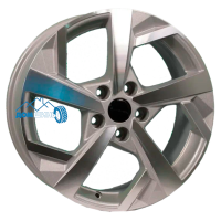 Комплект литых дисков Khomen Wheels KHW1712 (Evolute i-Joy) 7x17/5x110 ET40 D67.1 f-silver-fp