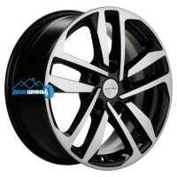 Комплект литых дисков Khomen Wheels KHW1612 (Mitsubishi) 6.5x16/5x114.3 ET46 D67.1 black-fp