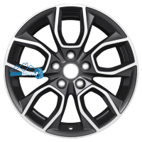 Комплект литых дисков Khomen Wheels KHW1713 (Forester) 7x17/5x114.3 ET48 D56.1 black-fp