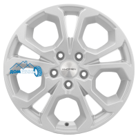 Комплект литых дисков Khomen Wheels KHW1711 (Ceed) 6.5x17/5x114.3 ET50 D67.1 f-silver
