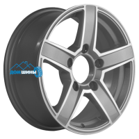 Комплект литых дисков Khomen Wheels KHW1614 (Niva 4x4 Bronto) 6.5x16/5x139.7 ET35 D98.5 f-silver-fp