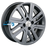 Комплект литых дисков Khomen Wheels KHW1609 6x16/4x100 ET41 D60.1 gray