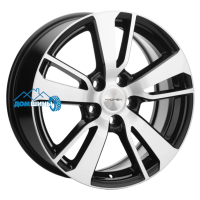 Комплект литых дисков Khomen Wheels KHW1704 (Ford C-Max) 7x17/5x108 ET50 D63.35 black-fp