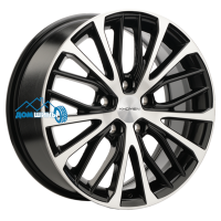 Комплект литых дисков Khomen Wheels KHW1705 7x17/5x108 ET40 D60.1 black-fp