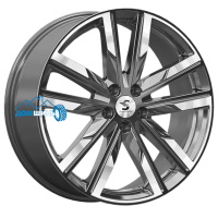 Комплект литых дисков Premium Series КР014 (Geely Tugella) 8x20/5x108 ET46 D63.35 diamond gloss graphite