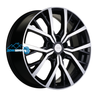 Комплект литых дисков Khomen Wheels KHW1806 (Karoq) 7x18/5x112 ET45 D57.1 black-fp