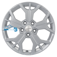 Комплект литых дисков Khomen Wheels KHW1715 (RAV4) 7x17/5x114.3 ET39 D60.1 f-silver