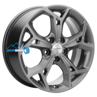 Комплект литых дисков Khomen Wheels KHW1702 (Teana/X-trail) 7x17/5x114.3 ET45 D66.1 gray