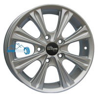 Комплект литых дисков Tech Line 526 5.5x15/4x100 ET45 D60.1 silver