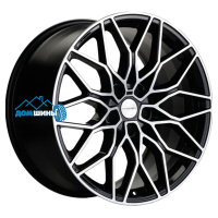 Комплект литых дисков Khomen Wheels KHW1902 (Mercedes) 8.5x19/5x112 ET38 D66.6 black-fp
