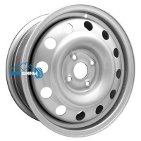 Комплект штампованных дисков ТЗСК Hyundai Solaris, Kia Rio 6x15/4x100 ET48 D54.1 серебро