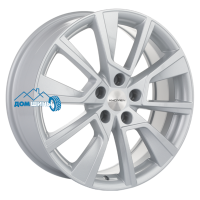 Комплект литых дисков Khomen Wheels KHW1802 (Outlander) 7x18/5x114.3 ET38 D67.1 f-silver