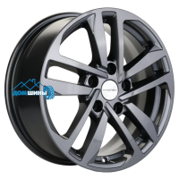 Комплект литых дисков Khomen Wheels KHW1612 (Huyndai/Mazda) 6.5x16/5x114.3 ET45 D67.1 gray