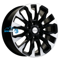 Комплект литых дисков Khomen Wheels KHW2010 (Tank 300/500) 8x20/6x139.7 ET36 D100.1 black-fp