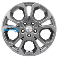 Комплект литых дисков Khomen Wheels KHW1711 6.5x17/5x114.3 ET50 D66.1 gray