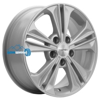 Комплект литых дисков Khomen Wheels KHW1603 (Corolla) 6x16/5x114.3 ET45 D60.1 f-silver