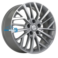 Комплект литых дисков Khomen Wheels KHW1717 7x17/5x112 ET43 D57.1 f-silver-fp