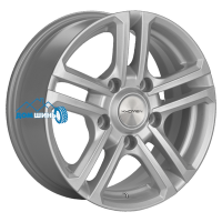 Комплект литых дисков Khomen Wheels KHW1602 (Niva 4x4) 6.5x16/5x139.7 ET40 D98.5 f-silver