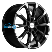 Комплект литых дисков Khomen Wheels KHW1808 (Chery Tiggo 8/8 Pro) 7.5x18/5x108 ET47 D60.1 black-fp