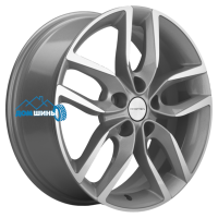 Комплект литых дисков Khomen Wheels KHW1708 (Evolute i-Pro) 6.5x17/5x108 ET43 D65.1 f-silver-fp