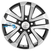 Комплект литых дисков Khomen Wheels KHW2003 (LX570/LC100/LC200) 8.5x20/5x150 ET45 D110.1 black-fp