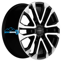 Комплект литых дисков Khomen Wheels KHW1805 (Pajero) 7.5x18/6x139.7 ET46 D67.1 black-fp