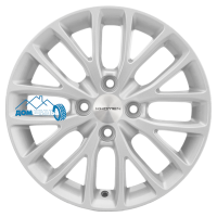 Комплект литых дисков Khomen Wheels KHW1506 (Logan) 6x15/4x100 ET40 D60.1 f-silver