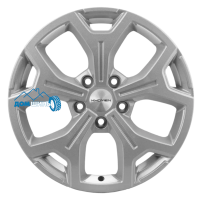 Комплект литых дисков Khomen Wheels KHW1710 (Haval F7/F7x) 6.5x17/5x114.3 ET40 D64.1 f-silver