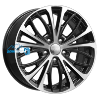 Комплект литых дисков K&K КС873 7.5x17/5x114.3 ET46 D67.1 алмаз черный