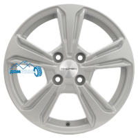 Комплект литых дисков Khomen Wheels KHW1502 (Solano) 6x15/4x100 ET45 D54.1 f-silver