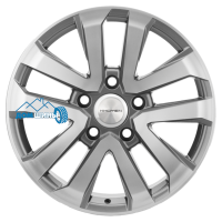 Комплект литых дисков Khomen Wheels KHW2003 (LX570/LC100/LC200) 8.5x20/5x150 ET45 D110.1 gray-fp