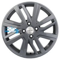 Комплект литых дисков Khomen Wheels KHW1609 6x16/4x100 ET50 D60.1 gray