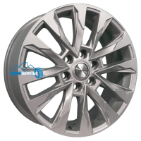 Комплект литых дисков Khomen Wheels KHW2010 (LC 300) 8x20/6x139.7 ET60 D95.1 brilliant silver