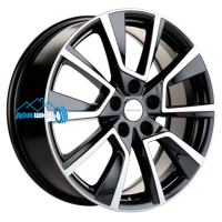 Комплект литых дисков Khomen Wheels KHW1802 (Forester) 7x18/5x114.3 ET48 D56.1 black-fp