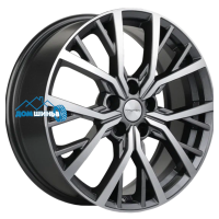 Комплект литых дисков Khomen Wheels KHW1806 (Outlander) 7x18/5x114.3 ET38 D67.1 gray-fp