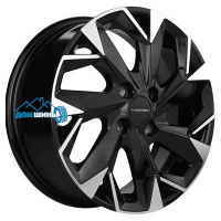 Комплект литых дисков Khomen Wheels KHW1402 (Civic/Fit) 5.5x14/4x100 ET45 D56.1 black-fp