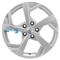 Комплект литых дисков Khomen Wheels KHW1712 (Teana/X-Trail) 7x17/5x114.3 ET45 D66.1 f-silver