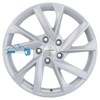 Комплект литых дисков Khomen Wheels KHW1714 (Kodiaq) 7x17/5x112 ET40 D57.1 f-silver