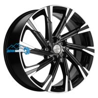 Комплект литых дисков Khomen Wheels KHW1901 (Haval Dargo) 7.5x19/5x114.3 ET40 D66.6 black-fp