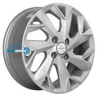 Комплект литых дисков Khomen Wheels KHW1402 (Civic/Fit) 5.5x14/4x100 ET45 D56.1 f-silver