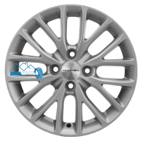 Комплект литых дисков Khomen Wheels KHW1506 (Xray) 6x15/4x100 ET37 D60.1 f-silver