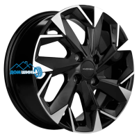 Комплект литых дисков Khomen Wheels KHW1508 (Vesta) 6x15/4x100 ET50 D60.1 black-fp