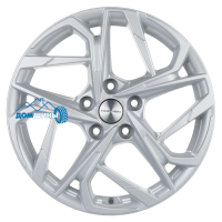 Комплект литых дисков Khomen Wheels KHW1716 (Sportage) 7x17/5x114.3 ET48.5 D67.1 f-silver