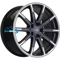 Комплект литых дисков Khomen Wheels KHW1903 (Mercedes) 8.5x19/5x112 ET38 D66.6 black-fp matt