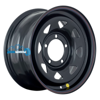 Комплект штампованных дисков Off-Road Wheels УАЗ 8x16/5x139.7 ET15 D110 черный